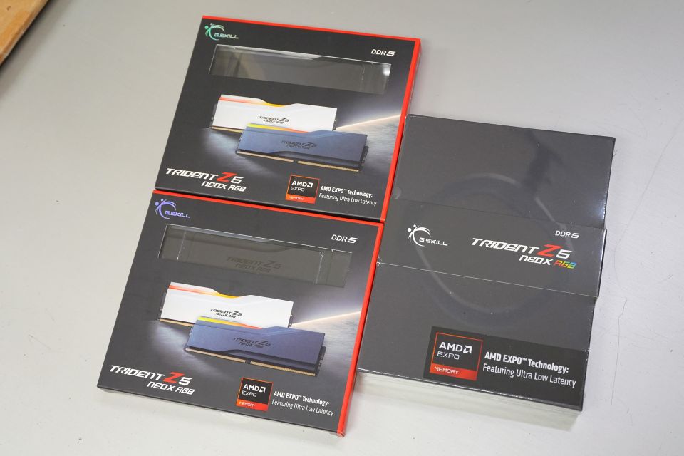 超低遅延なRyzen向けDDR5-6000メモリ「Trident Z5 NeoX RGB」がG.SKILL