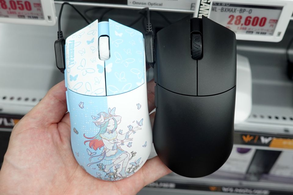 穴無し軽量ゲーミングマウス「WLMOUSE Beast G」が近日発売、アニメ