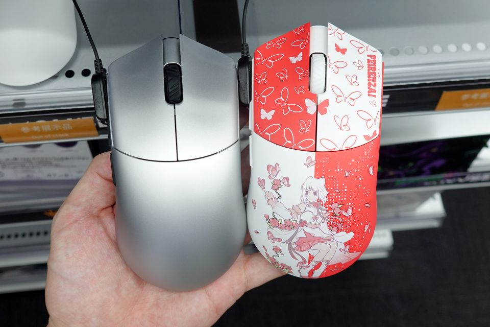 穴無し軽量ゲーミングマウス「WLMOUSE Beast G」が近日発売、アニメ