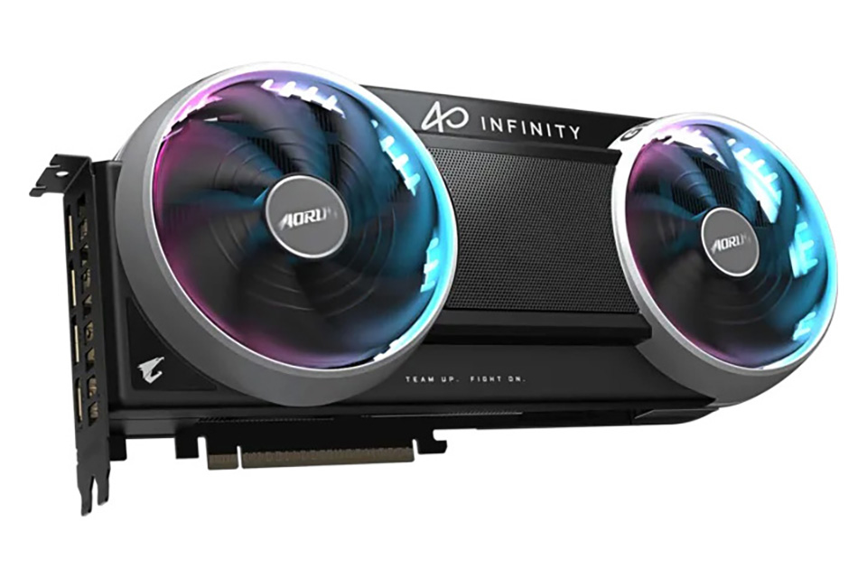 「AORUS GeForce RTX 5070 Ti INFINITY 16G」