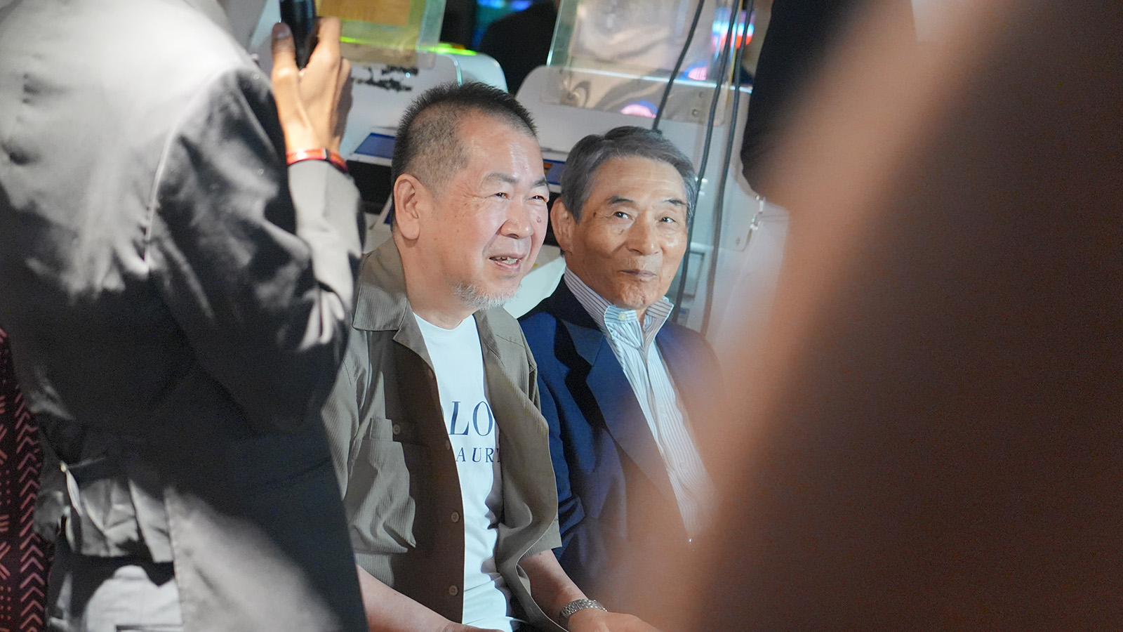 鈴木氏(左)と入交氏(右)