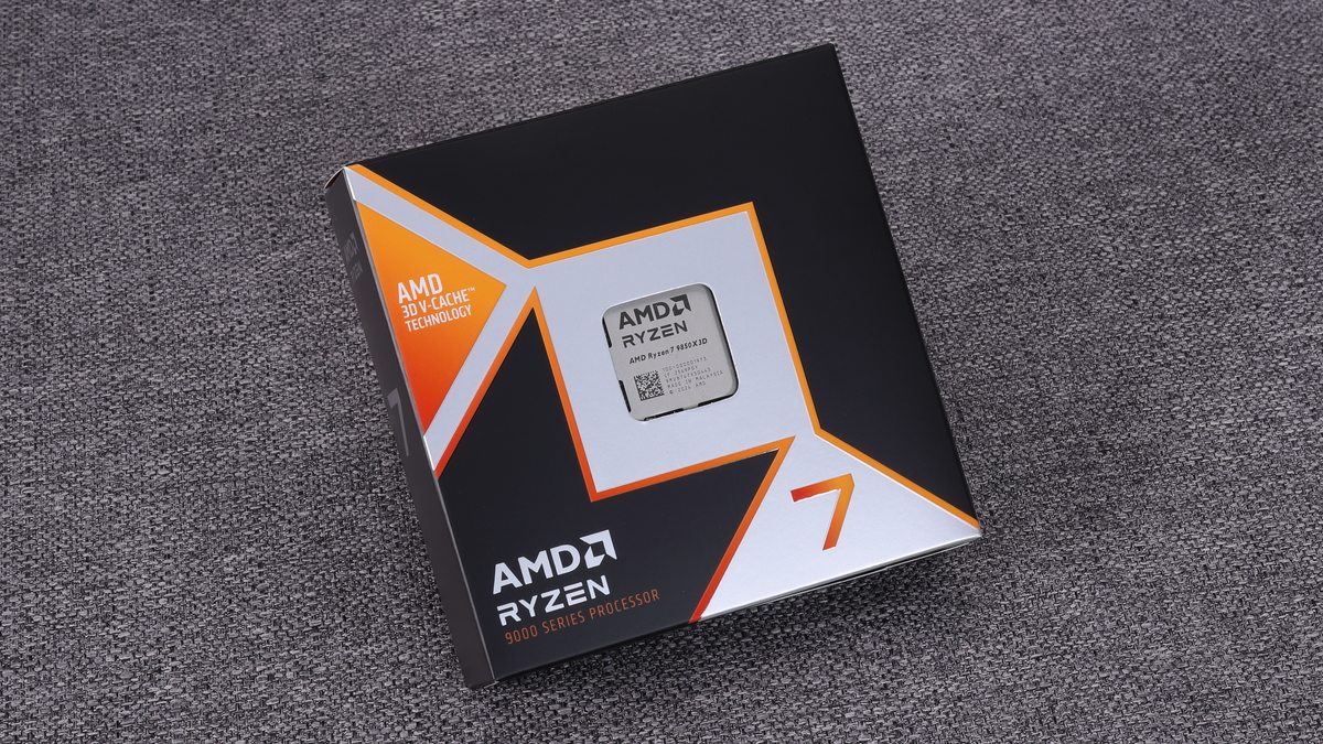 Ryzen 7 9850X3D。最高峰のゲーミング性能を備える8コア/16スレッドCPUで、TDPは120W