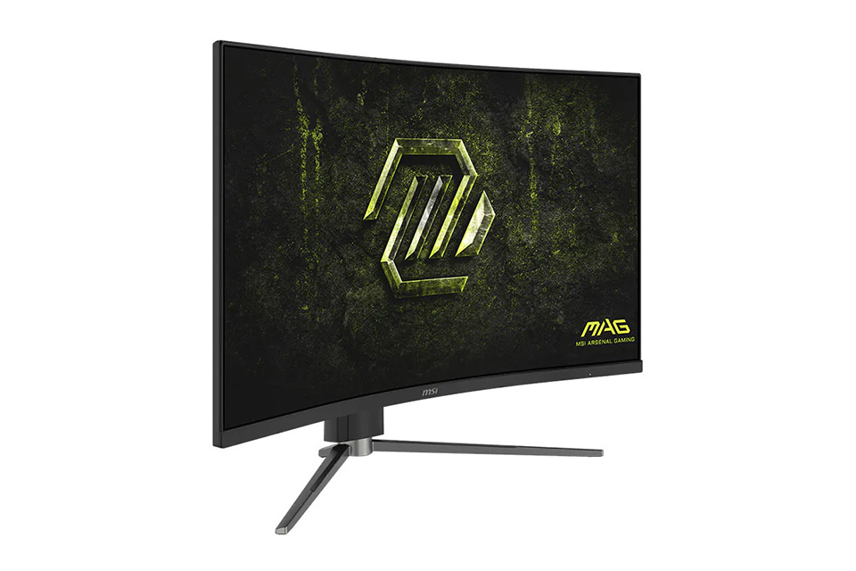 180Hz/RAPID VAパネル採用の31.5型湾曲WQHDゲーミングモニター「MAG