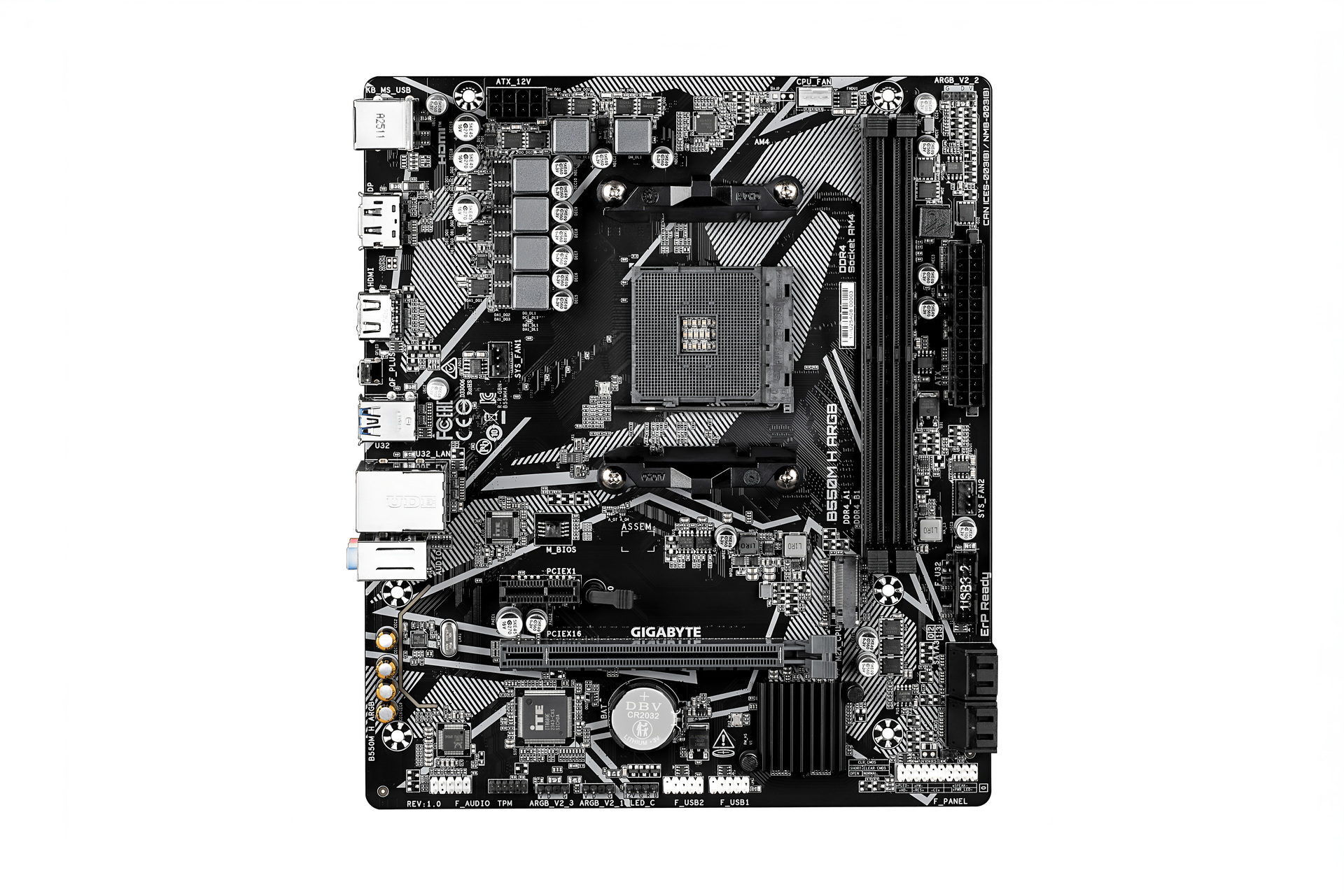 【Specification】拡張スロット：PCI-E 4.0 x16×1、PCI-E 3.0 x1×1●主なインターフェース：M.2(PCI-E 4.0 x4)×1、SATA 3.0×4、USB 5Gbps×6、USB 2.0×6、HDMI 2.1×1、DisplayPort×1●LAN：1000BASE-T×1