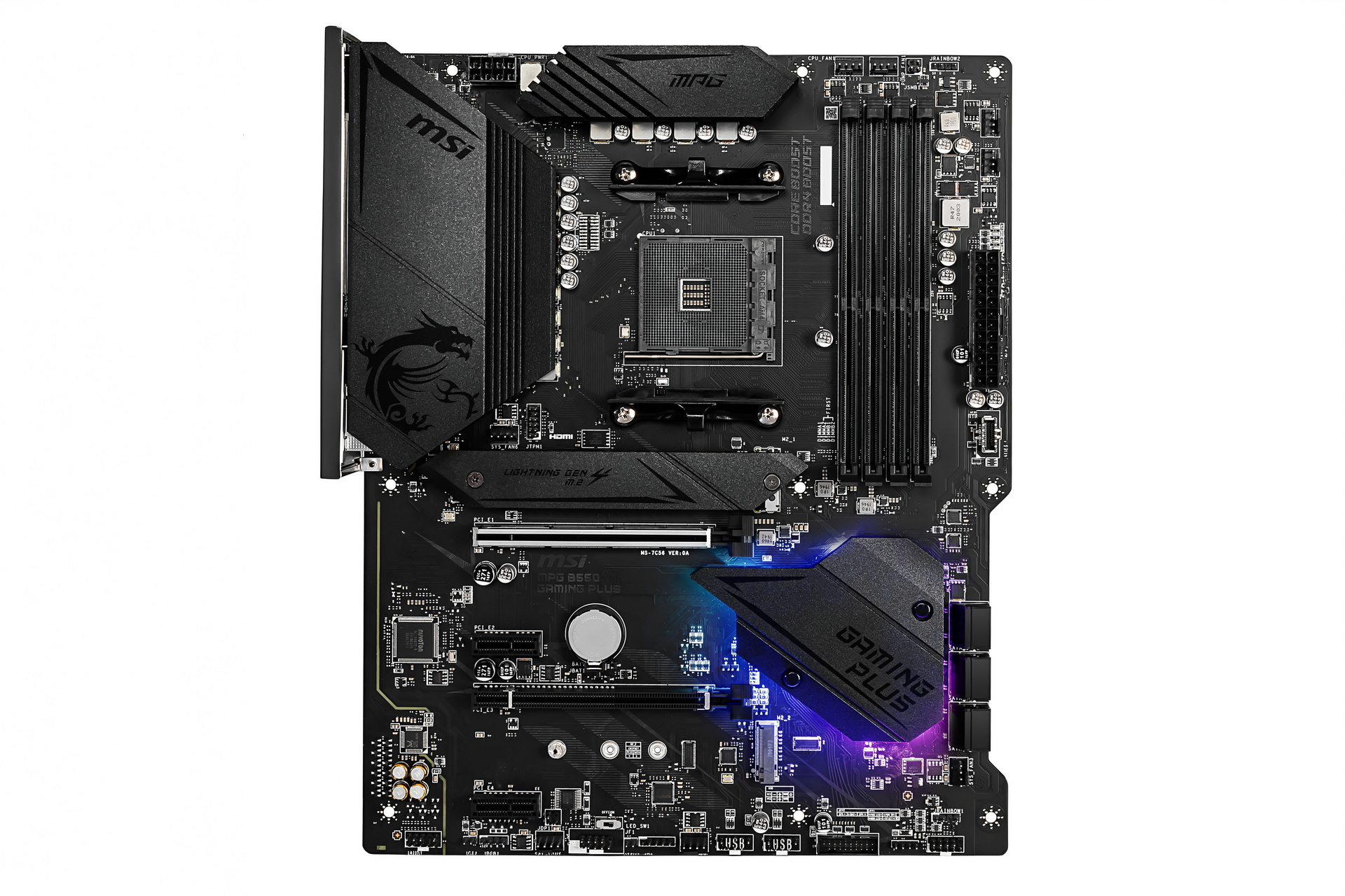 【Specification】拡張スロット：PCI-E 4.0 x16×1、PCI-E 3.0 x4(x16形状)×1、PCI-E 3.0 x1×2●主なインターフェース：M.2(PCI-E 4.0 x4接続)×1、M.2(PCI-E 3.0 x4接続)×1、SATA 3.0×6、USB 10Gbps×2、USB 5Gbps×5、USB 2.0×6、HDMI×1、DisplayPort×1●LAN：1000BASE-T×1