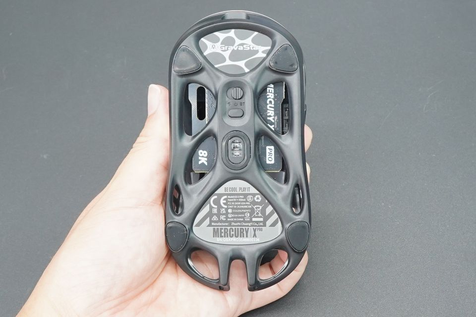 49gの軽量ワイヤレスマウス「GravaStar Mercury X Pro」が店頭入荷