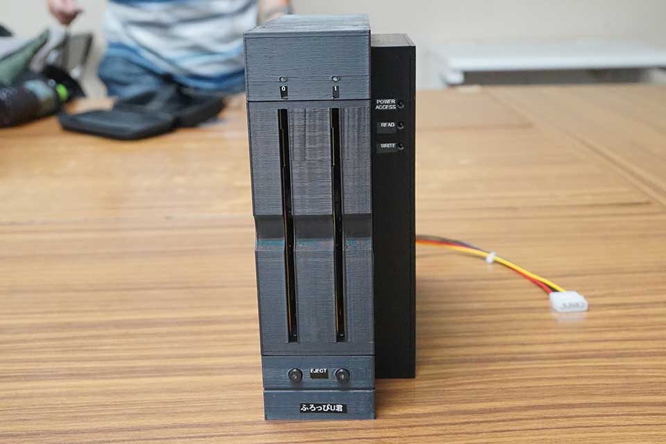 X68000エミュレータ用の5インチFDD制御ユニット「ふろっぴU君」が登場