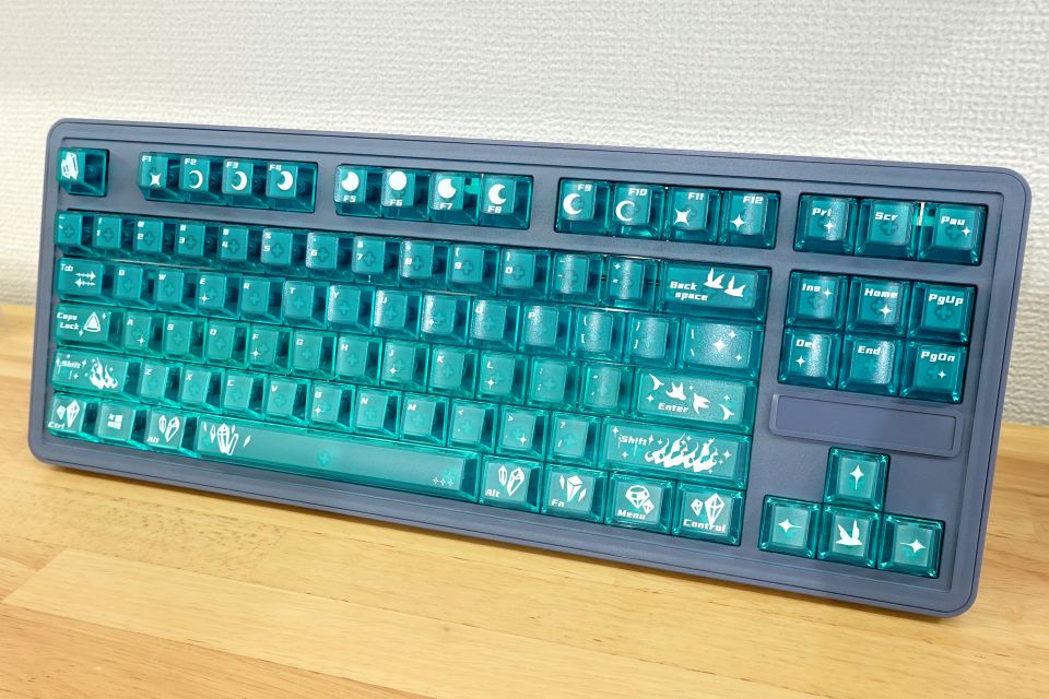 KEYMOJIのカラフルな透明キーキャップセット - AKIBA PC Hotline!