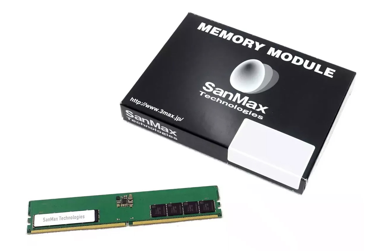 SanMax DDR5メモリ