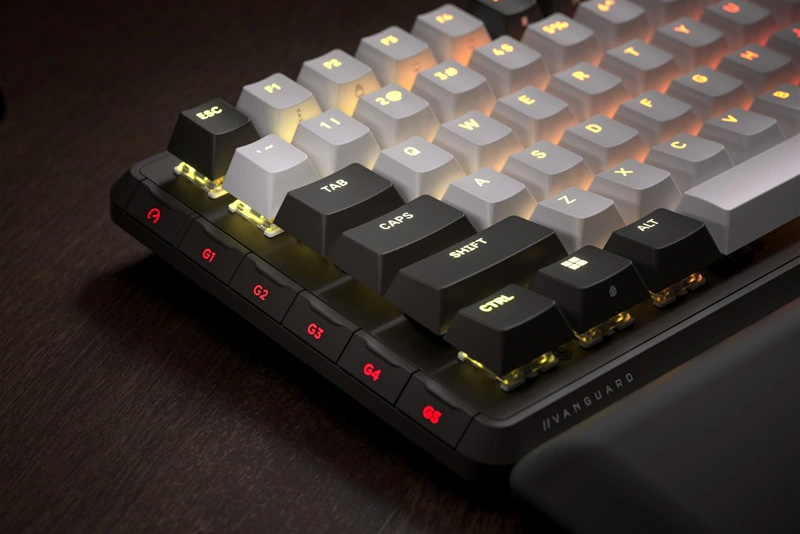 CORSAIRの96%日本語ゲーミングキーボード「VANGUARD 96」が入荷、1.9型