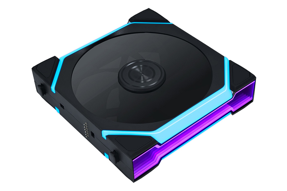 インフィニティミラー搭載のワイヤレス制御対応ARGBファン「UNI FAN SL
