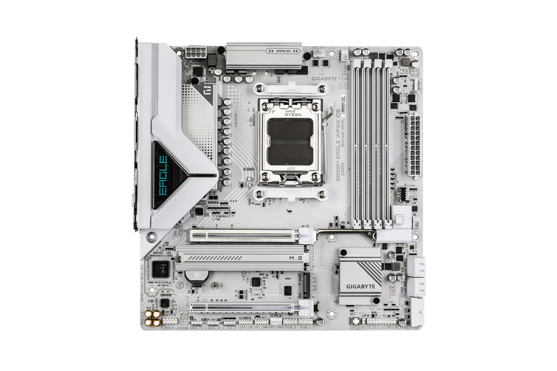 【Specification】拡張スロット：PCI-E 5.0 x16×1、PCI-E 3.0 x4(x16形状)×1●主なインターフェース：M.2(PCI-E 5.0 x4接続)×1、M.2(PCI-E 4.0 x4接続)×1、SATA 3.0×4、USB 10Gbps×3、USB 5Gbps×4、USB 2.0×8、HDMI 2.1×1、DisplayPort×1●LAN：2.5GBASE-T×1●無線：Wi-Fi 6E、Bluetooth 5.3
