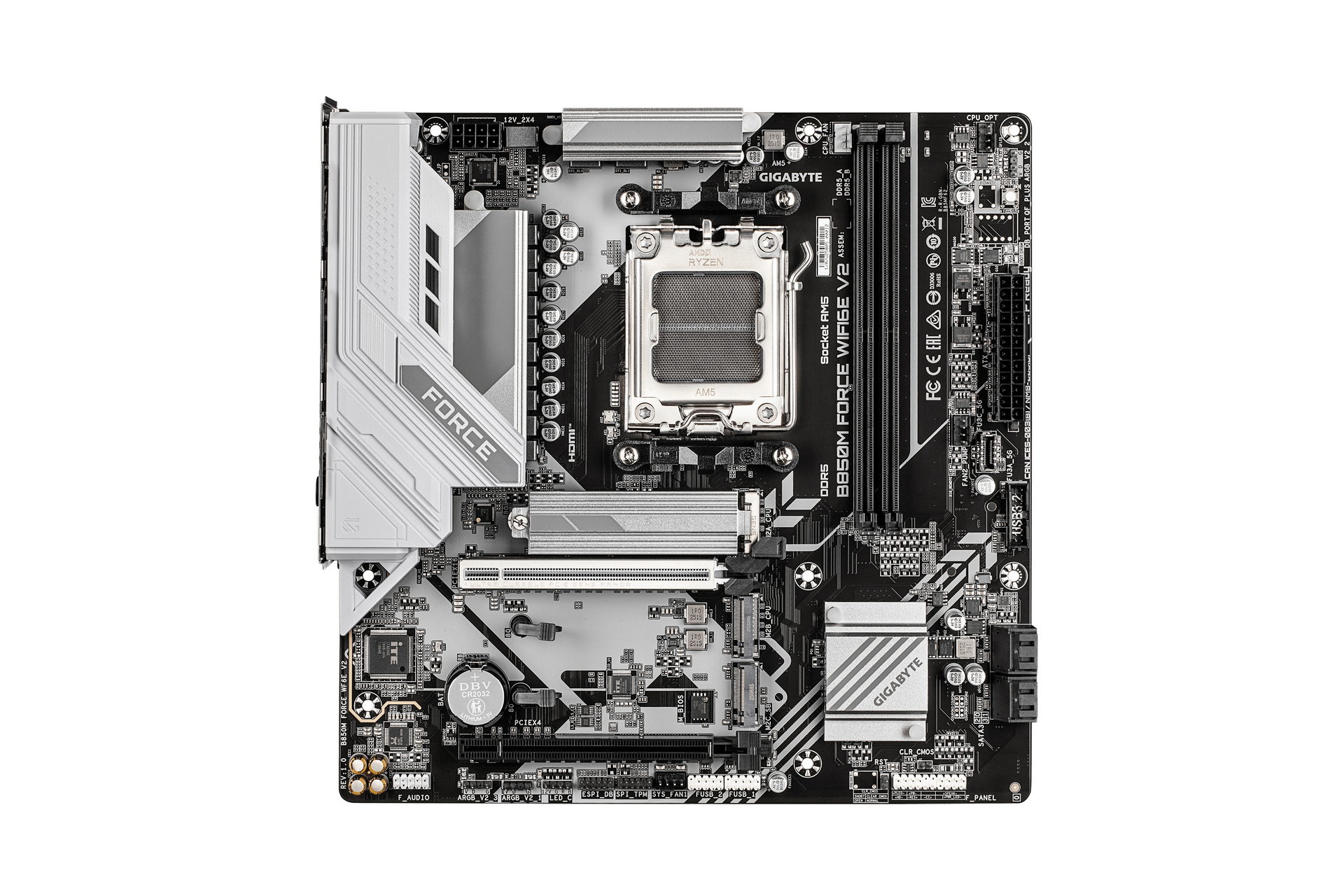 【Specification】拡張スロット：PCI-E 5.0 x16×1、PCI-E 4.0 x4(x16形状)×1●主なインターフェース：M.2(PCI-E 5.0 x4接続)×1、M.2(PCI-E 4.0 x4接続)×1、M.2(PCI-E 4.0 x2接続)×1、SATA 3.0×4、USB 10Gbps×1、USB 5Gbps×6、USB 2.0×6、HDMI 2.1×1、DisplayPort×1●LAN：2.5GBASE-T×1●無線：Wi-Fi 6E、Bluetooth 5.3