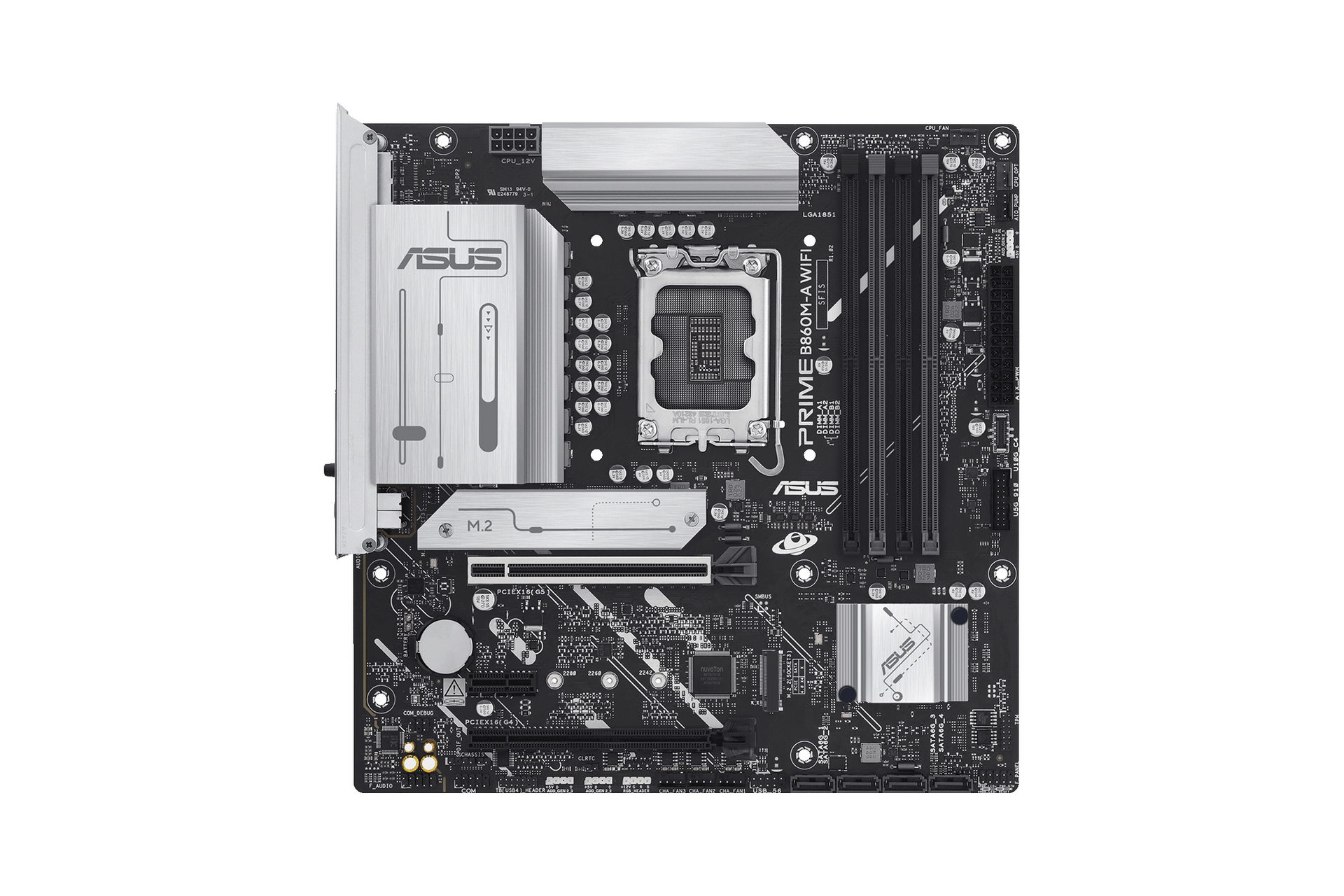 【Specification】拡張スロット：PCI-E 5.0 x16×1、PCI-E 4.0 x4(x16形状)×1、PCI-E 4.0 x1×1●主なインターフェース：M.2(PCI-E 5.0 x4接続)×1、M.2(PCI-E 4.0 x4接続)×1、SATA 3.0×4、USB 20Gbps×1、USB 10Gbps×2、USB 5Gbps×4、USB 2.0×6、HDMI 2.1×1、DisplayPort×2●LAN：2.5GBASE-T×1●無線：Wi-Fi 6E、Bluetooth 5.3