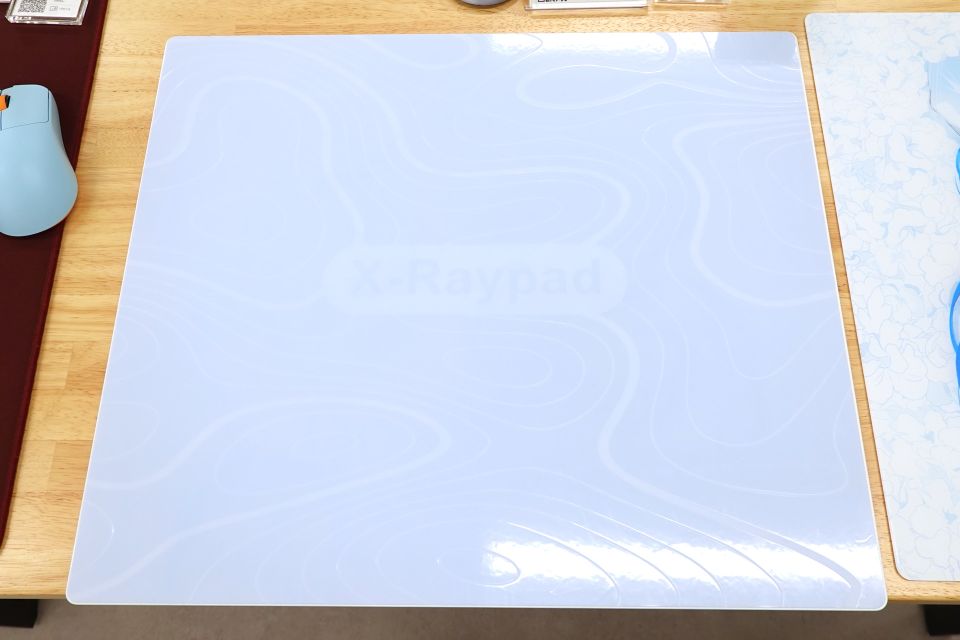 ナノコート/ノンコートを選べるガラスマウスパッド「NOD眠」がX-raypad