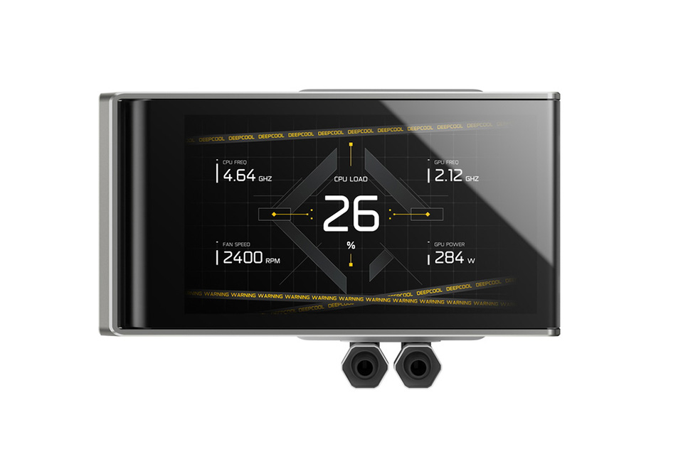 DeepCoolの水冷クーラー「LT360 VISION WH ARGB」が発売、4.5インチIPS