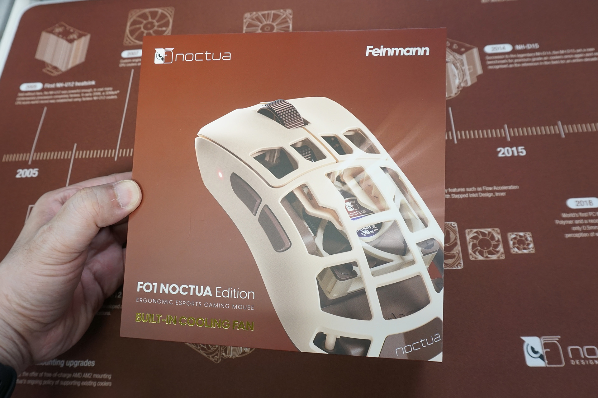 「Pulsar Feinmann F01 Noctua Edition」