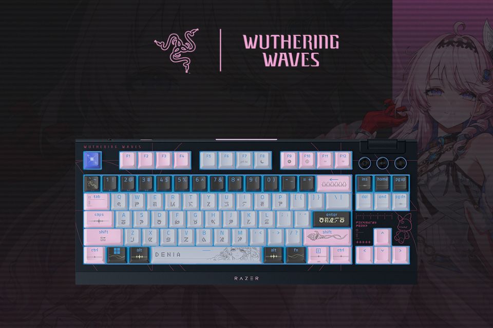 ［未開封品］Razer 鳴潮 ダーニャ ゲーミングキーボード Razer×『鳴潮』ダーニャコラボデバイスの予約スタート、計4製品