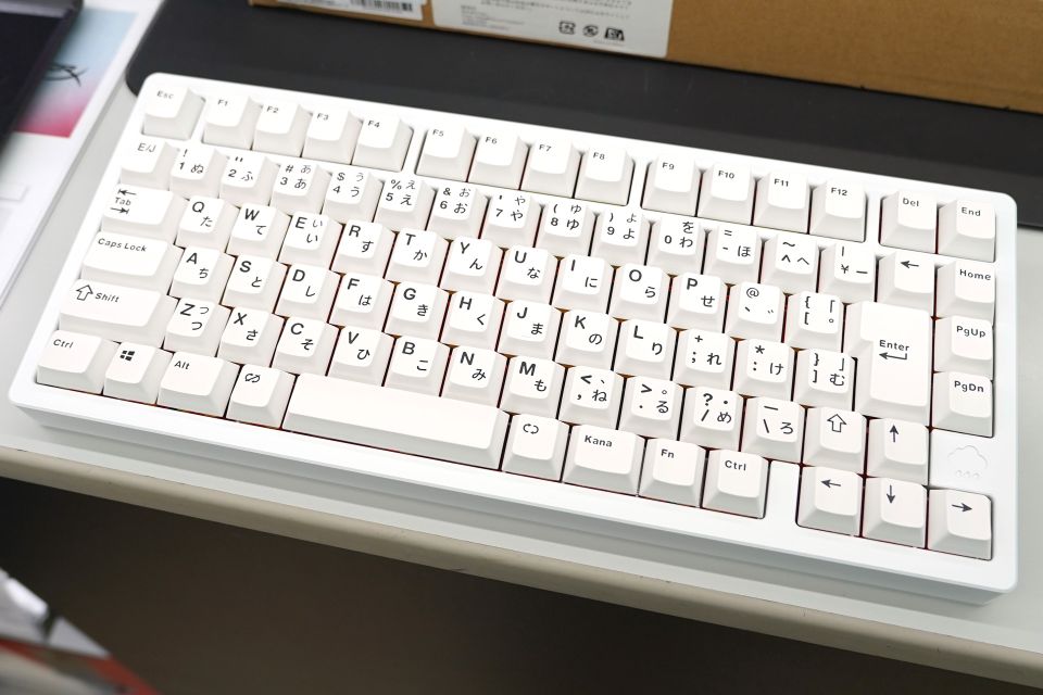 人気の75%メカニカルキーボード「Rainy 75 Pro JIS」に日本語配列の