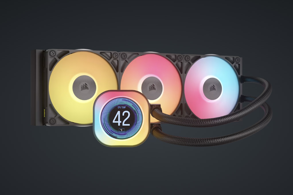 iCUE LINK TITAN 360 RX RGB LCD