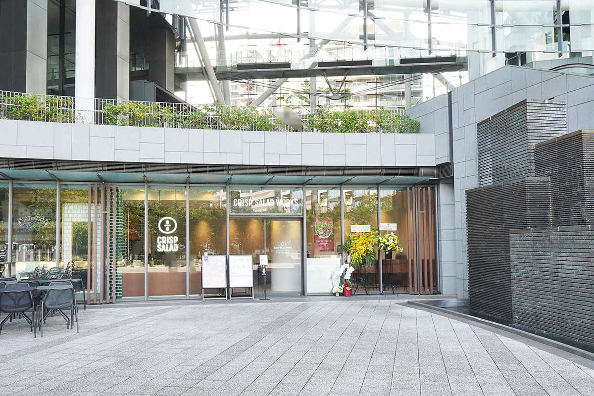 クリスプサラダ ワークス 御茶ノ水 ワテラス店(8月21日撮影)