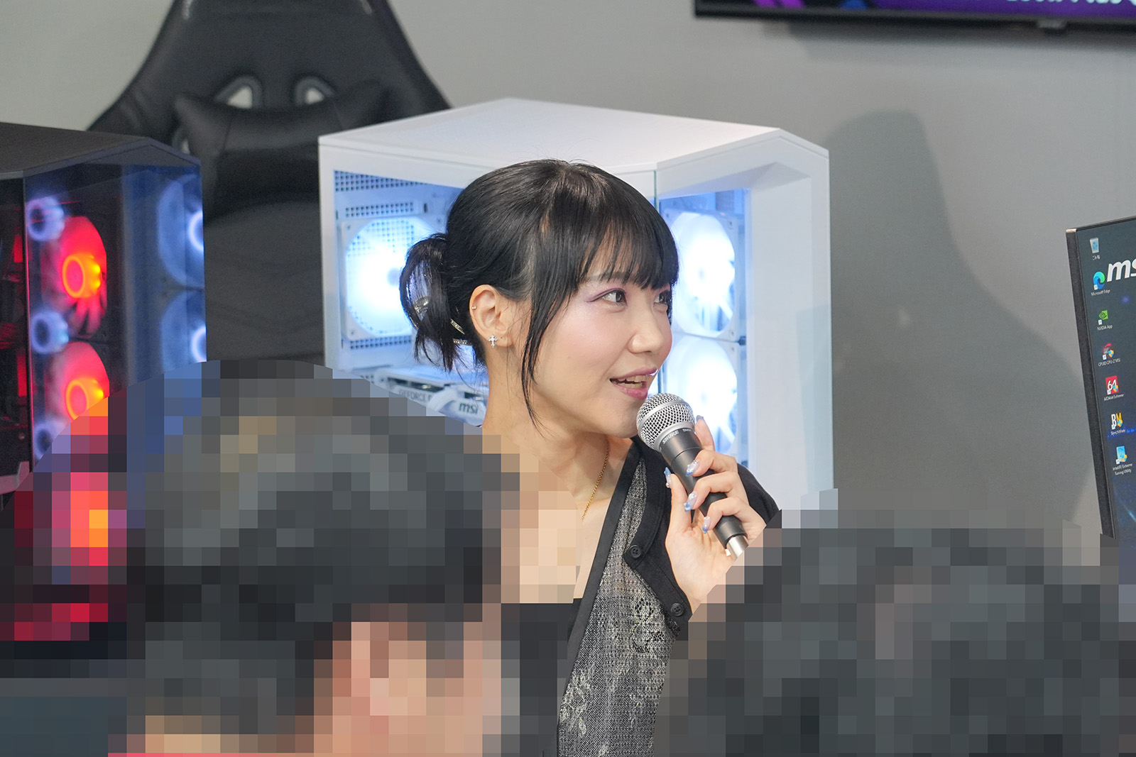 MCを担当した伊石真由さん