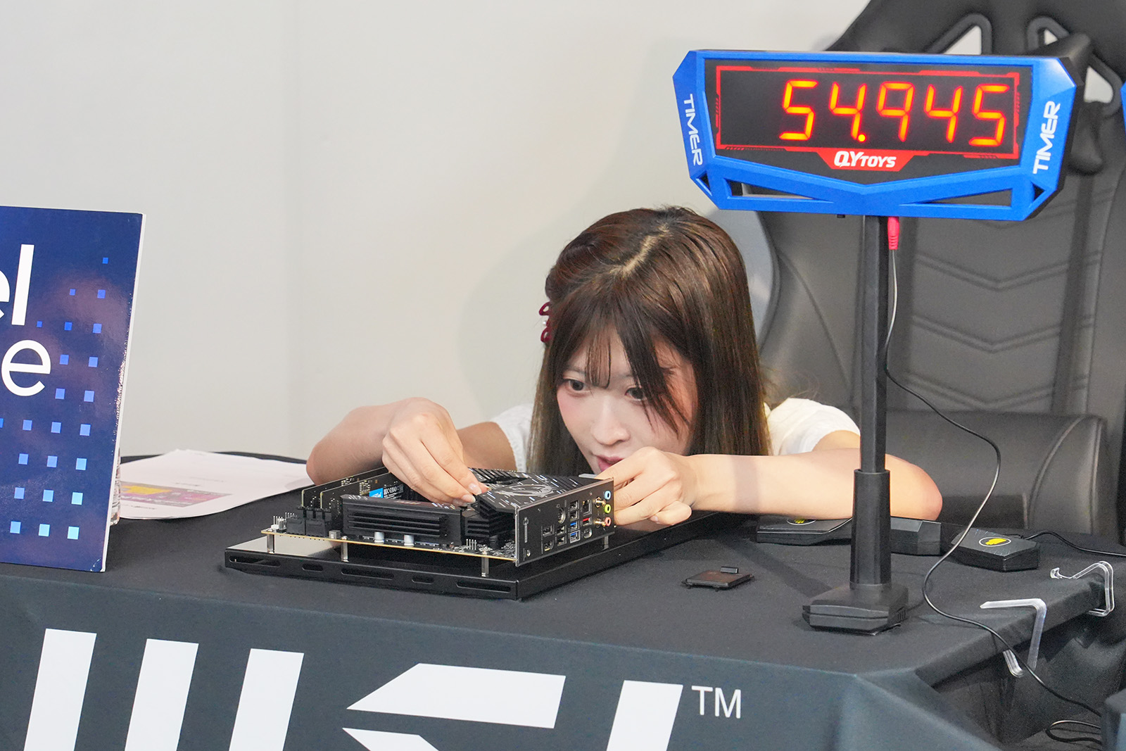 猫田あしゅさんもかなりスムーズに作業を済ませていた