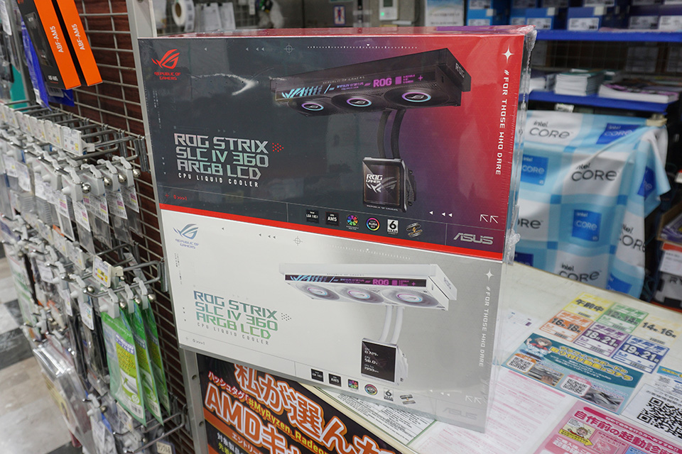 5.08インチLCD搭載の水冷クーラー「ROG STRIX SLC IV 360 ARGB LCD」が