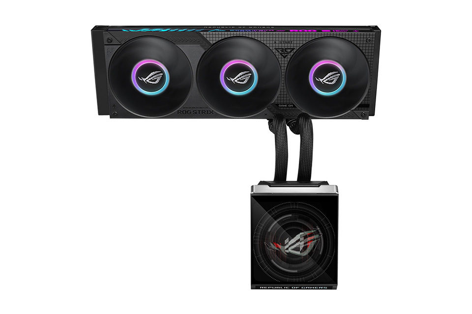 5.08インチLCD搭載の水冷クーラー「ROG STRIX SLC IV 360 ARGB LCD」が