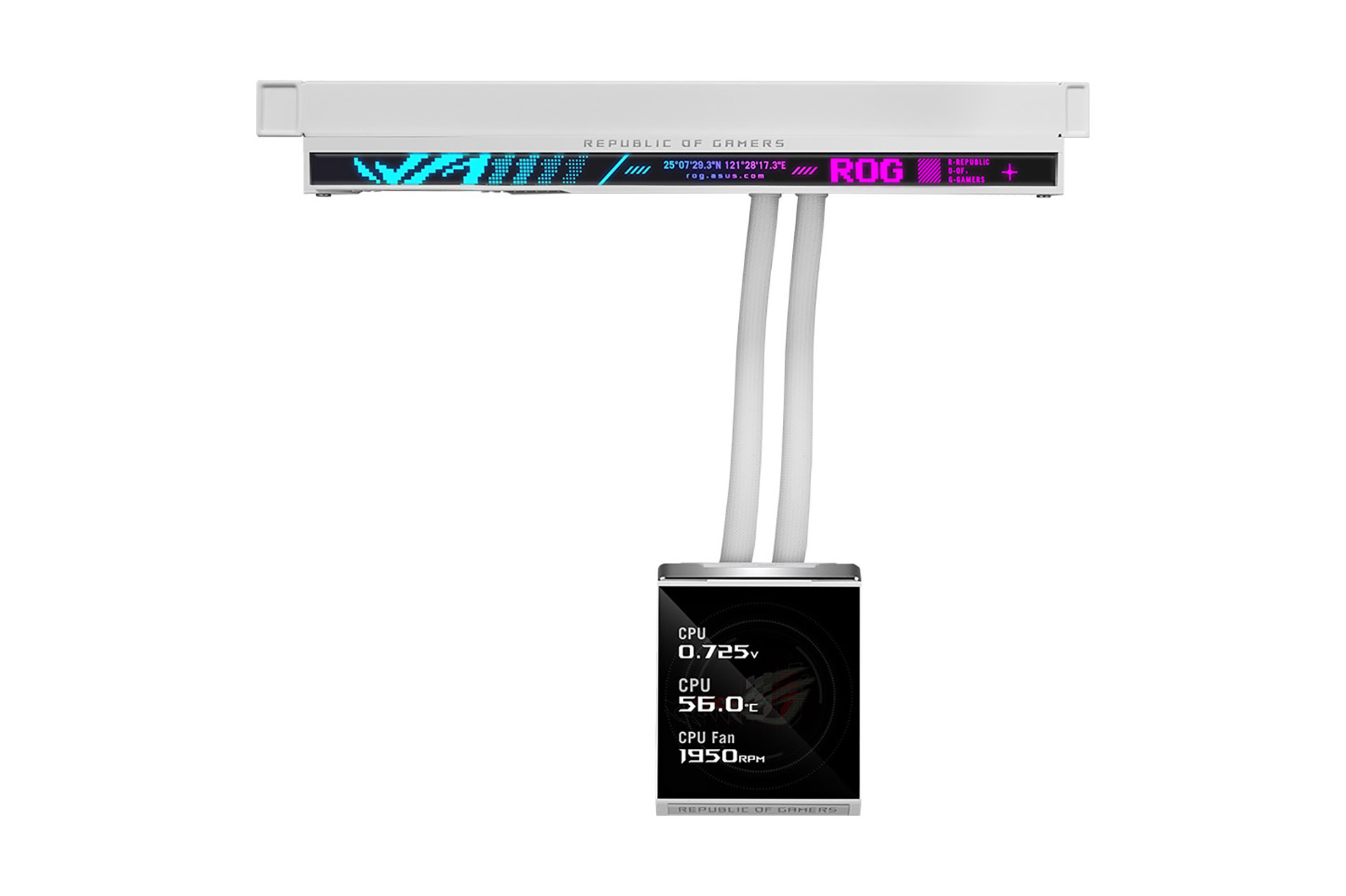 「ROG STRIX SLC IV 360 ARGB LCD White Edition」