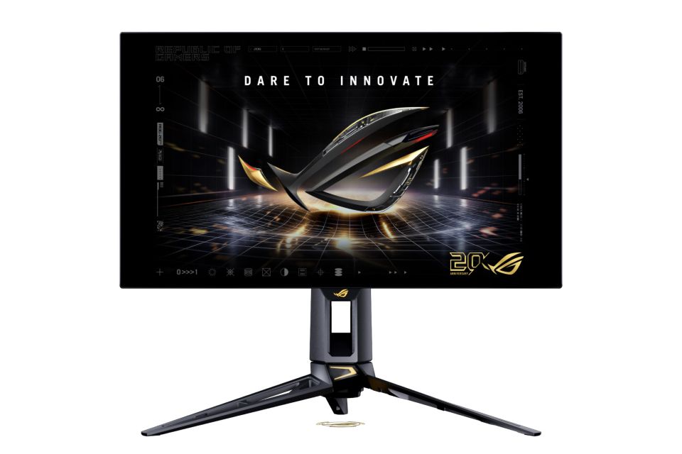ASUSの540Hz/720Hz駆動26.5インチWOLEDゲーミングモニターにROG