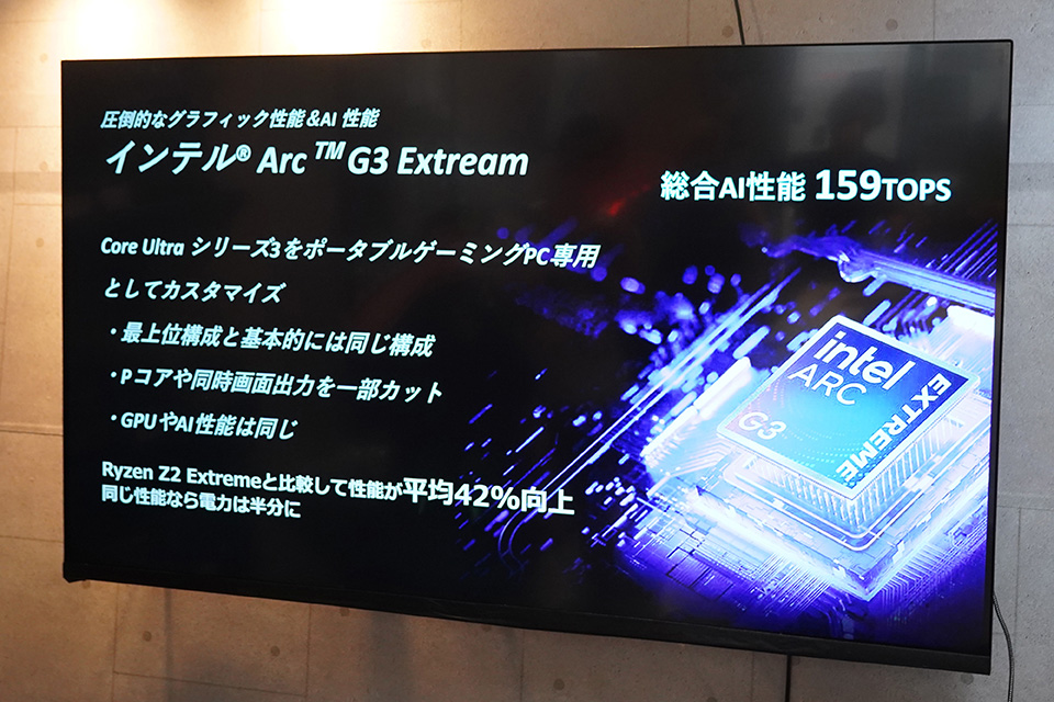 大画面快適！Intel Geforce ゲーミングPc 約639gの8インチポータブルゲーミングPC「OneXFly APEX Air」が11日に