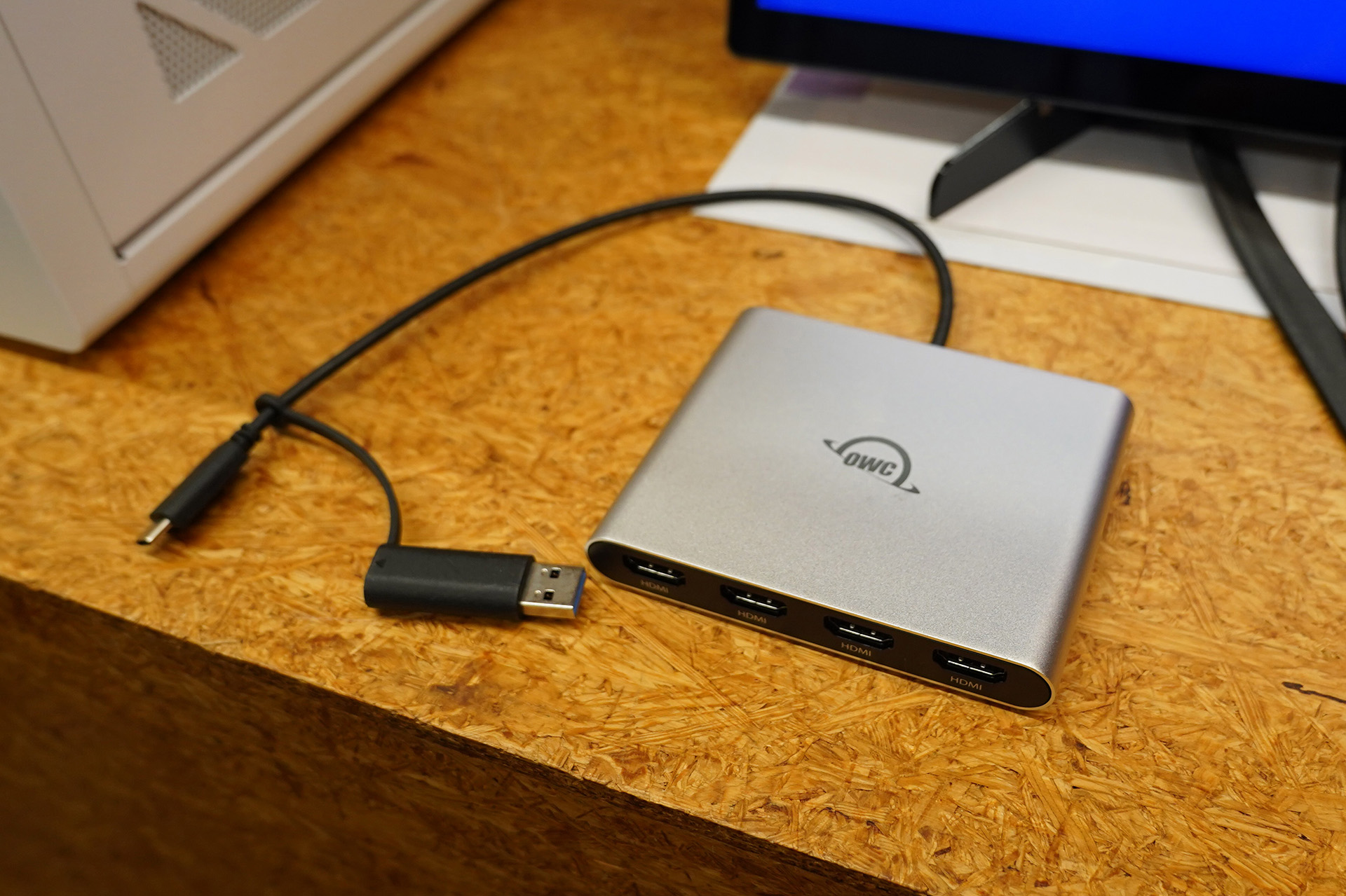 「OWC USB-C Quad HDMI 4K Display Adapter」
