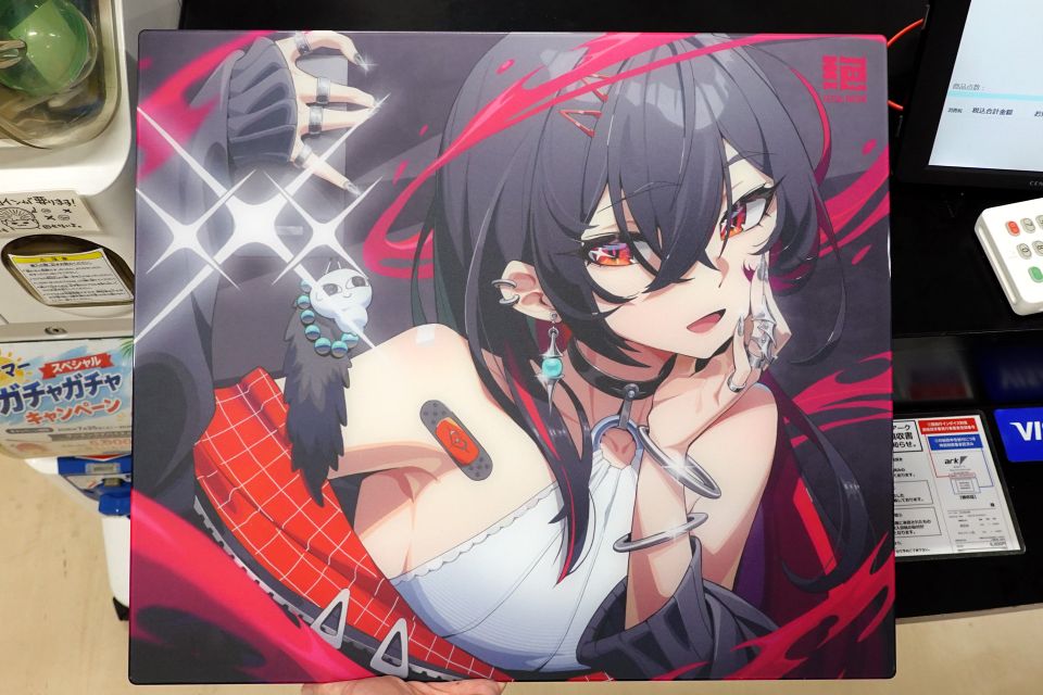 期間限定大幅値下げ中 ZETSUMEOW RUBY ガラスマウスパッド バランスタイプのガラスゲーミングマウスパッド「ZetsuMeow Ruby