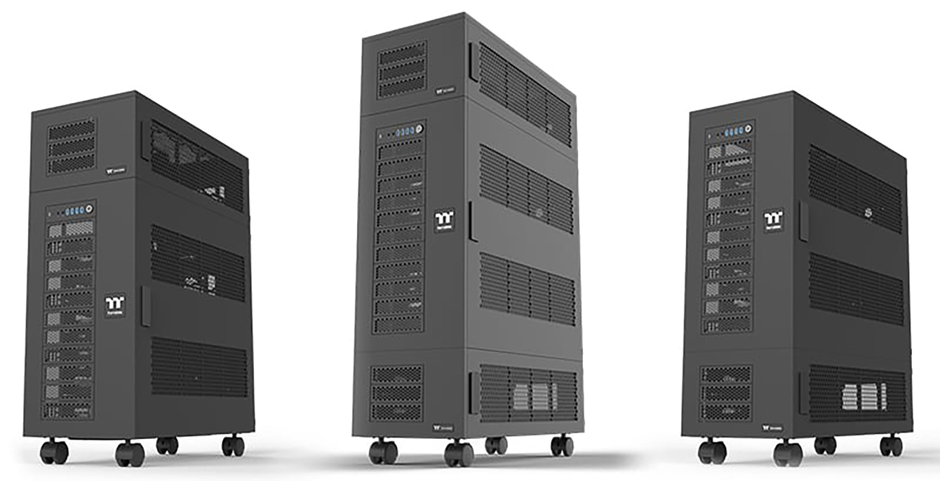 別売りの専用拡張ユニット「AX100」とのスタッキング（連結）例