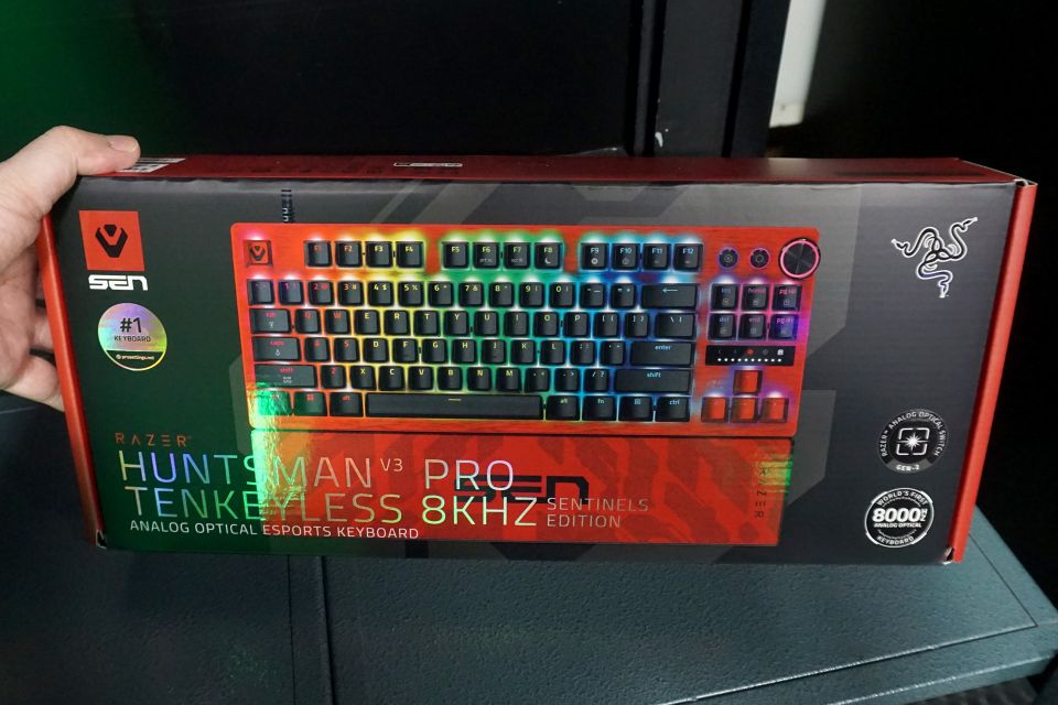 Razerのラピトリ対応キーボード「Huntsman V3 Pro TKL 8KHz」に