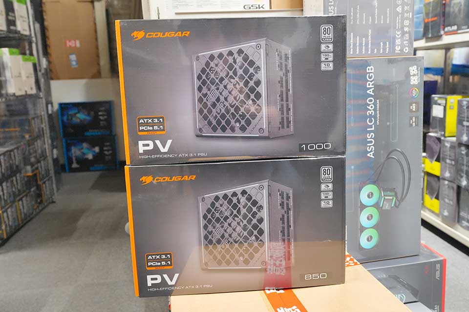 COUGARの80 PLUS Platinum電源「PV 850」「PV 1000」が登場 - AKIBA PC