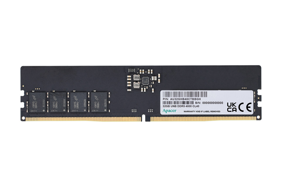 Apacerのデスクトップ向けDDR5-5600メモリが入荷、16GB×2枚組で65,980