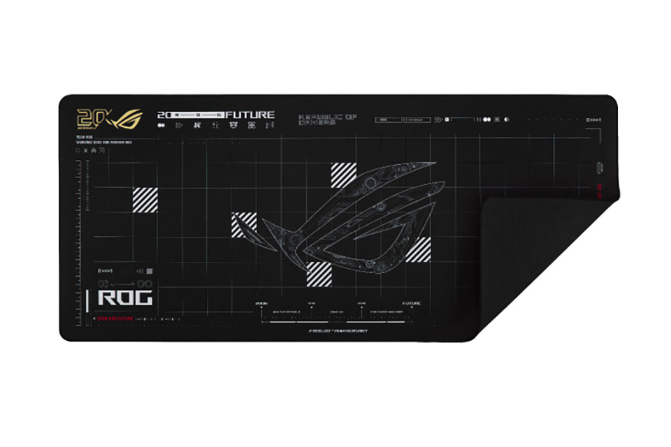 ASUS ROG 20周年記念の大判マウスパッド「ROG Scabbard II XXL Edition