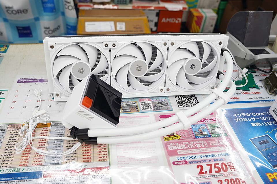 Sudokooの簡易水冷クーラー「ENERGLO 360」が発売、CPU温度や使用率を