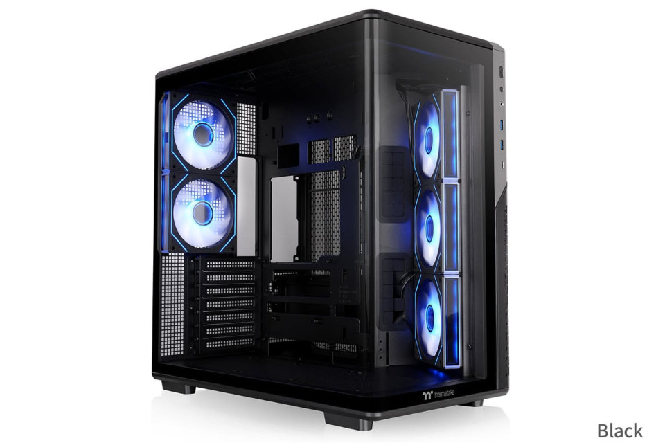 曲面強化ガラス/デュアルチャンバー構造のPCケース「View 590 TG ARGB