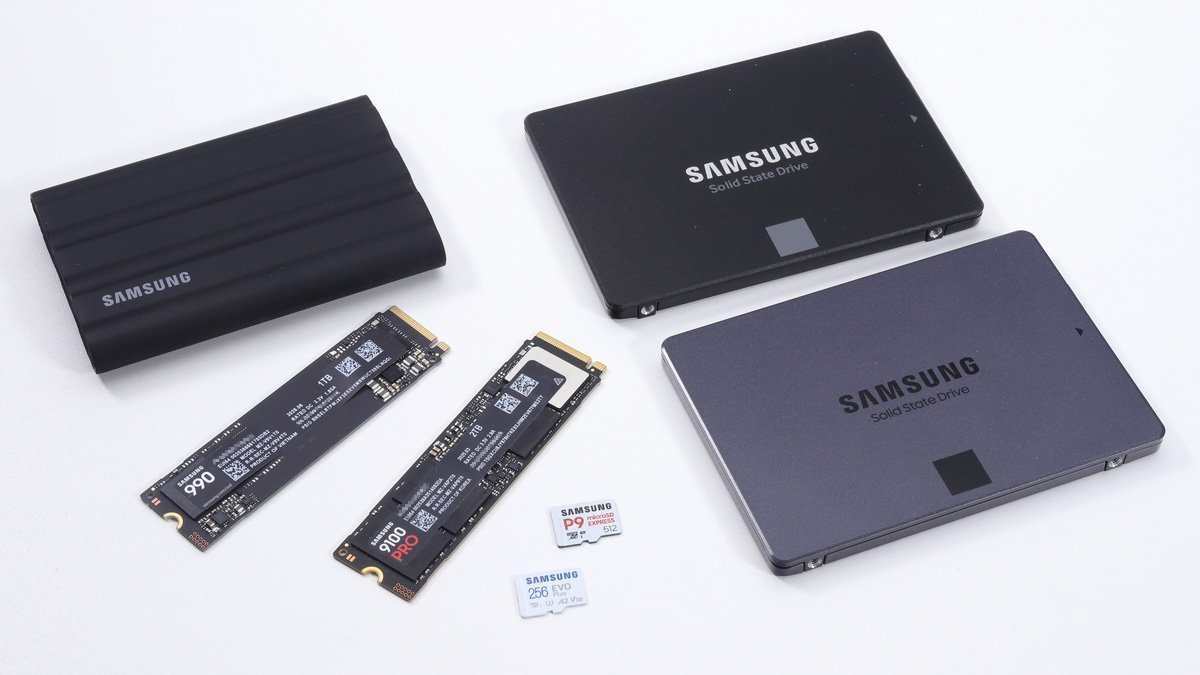 多様なSamsungのコンシューマー向けフラッシュメモリ製品をMagicianのみで管理できる