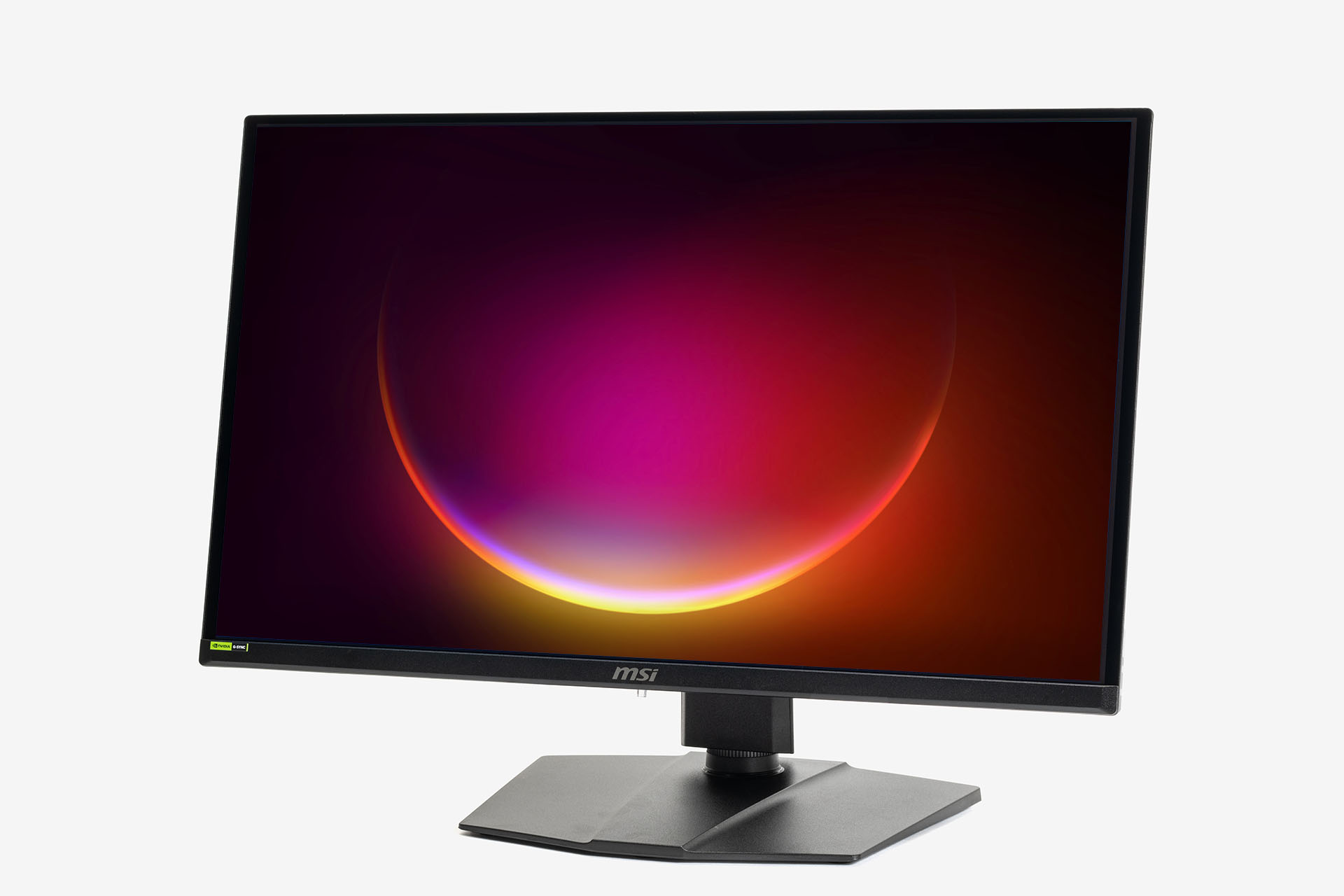 MSIのゲーミングモニター「MAG 271QP QD-OLED X28」。実売価格は7万7,000円前後