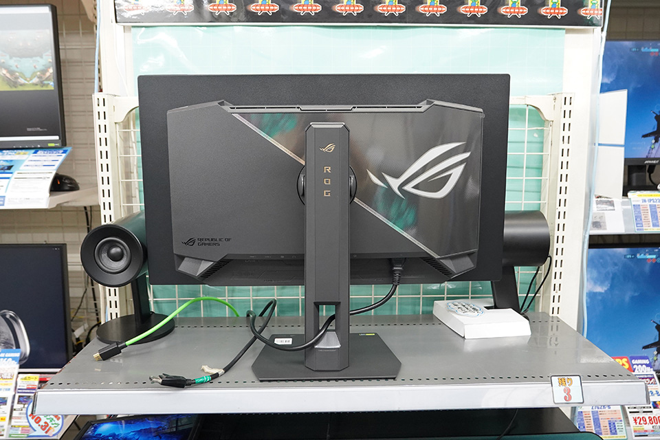 WQHD/26.5型のQD-OLEDゲーミングモニター「ROG Strix OLED XG27AQDMES