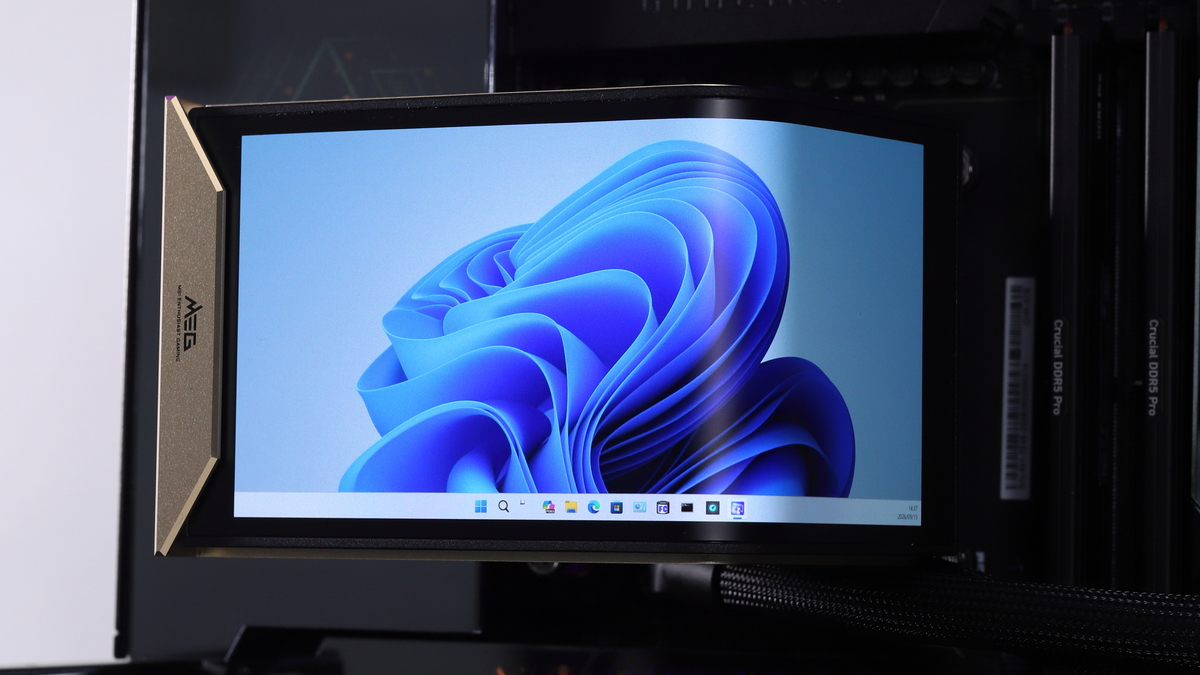 拡張モードでは、WindowsにUSB接続のサブディスプレイとして認識させることができる