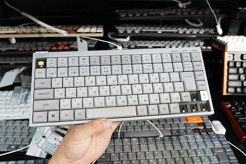 Keychronの薄型ワイヤレス75%キーボード「Keychron J9」が入荷、日本語