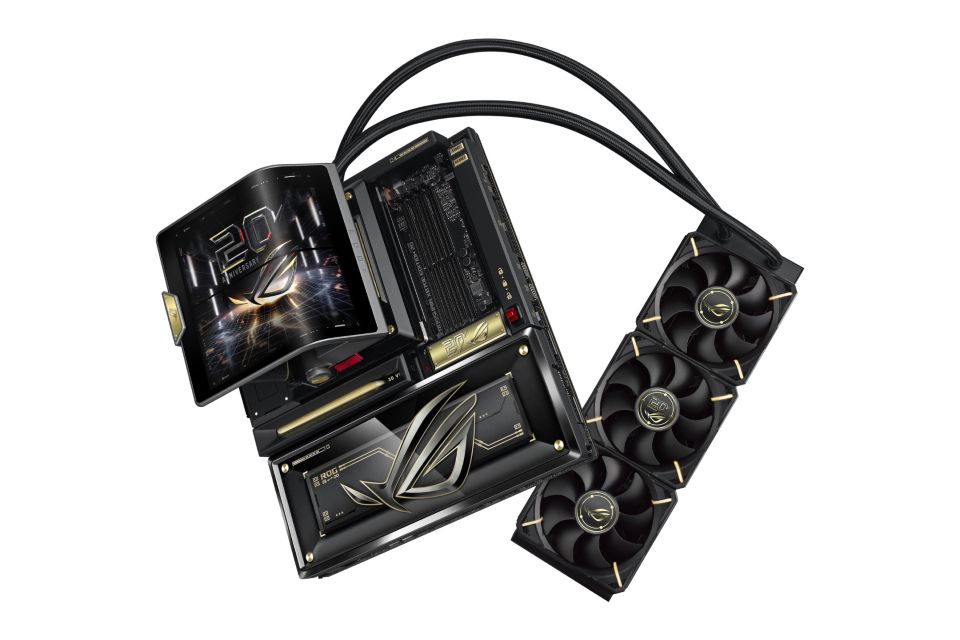 ROG 20周年を飾るモンスターマザー「ROG CROSSHAIR X870E EDITION 20