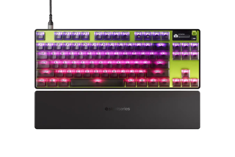 SteelSeriesのテンキーレスキーボード「Apex Pro TKL Gen 3」に新
