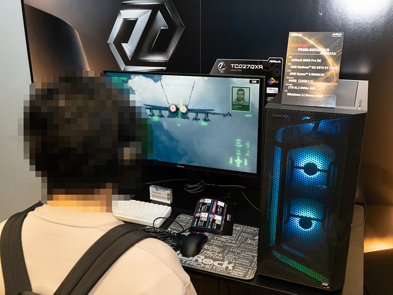ASRockの最上位有機ELモニターを試せるオフラインイベントが開催、未