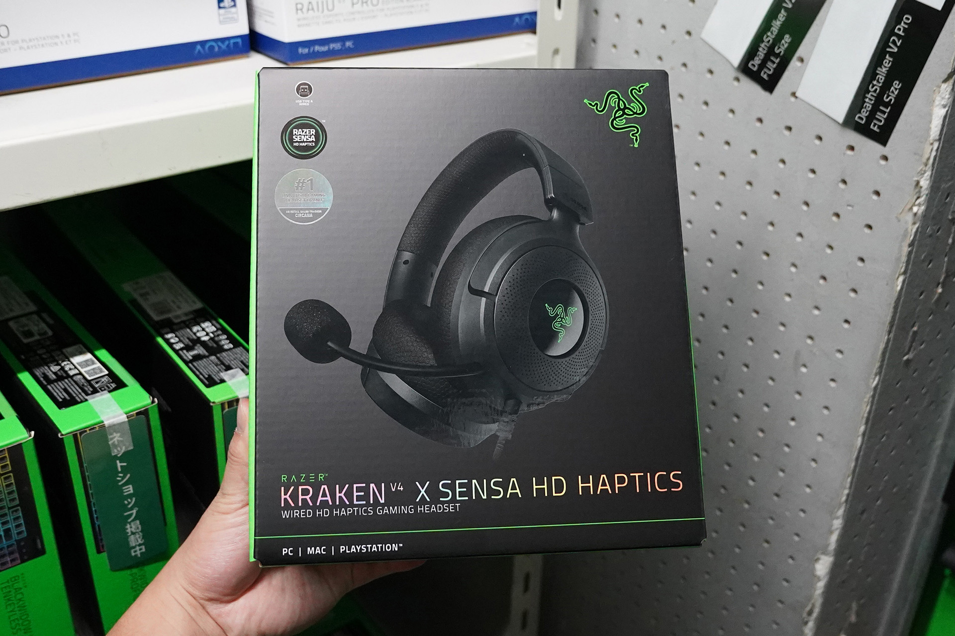 「Kraken V4 X Sensa HD Haptics（RZ04-05730100-R3M1）」